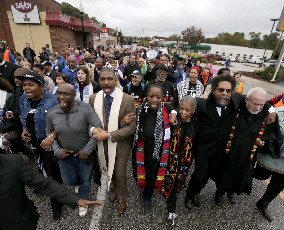 Update Cornel West Among Nearly 50 Arrested In Ferguson Protest State News Columbiamissourian Com
