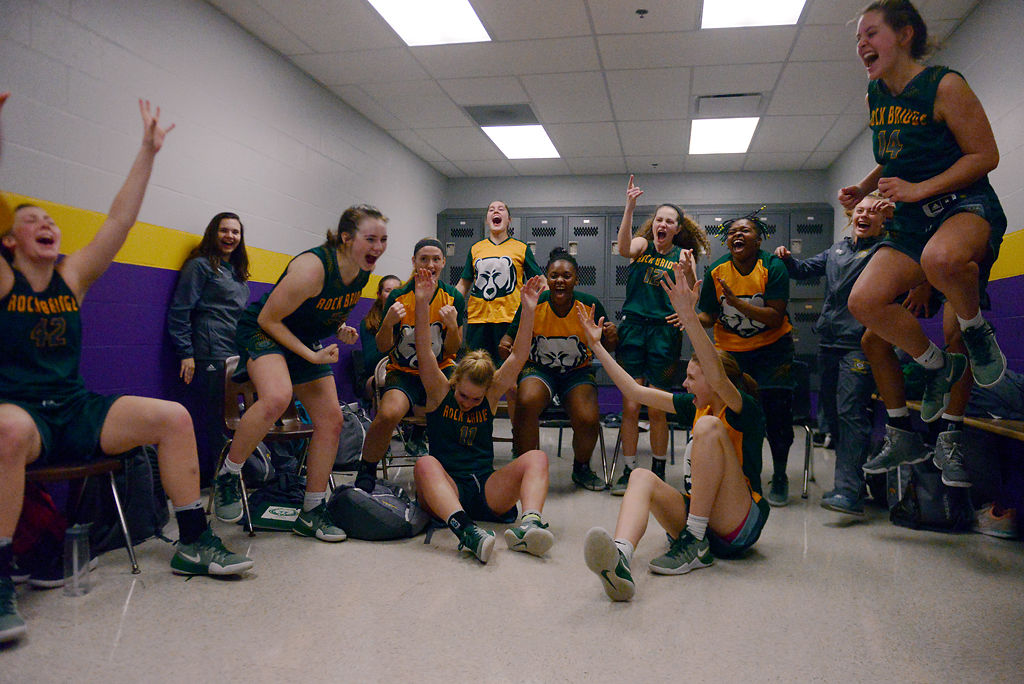 PHOTO GALLERY Rock Bridge girls basketball wins district championship