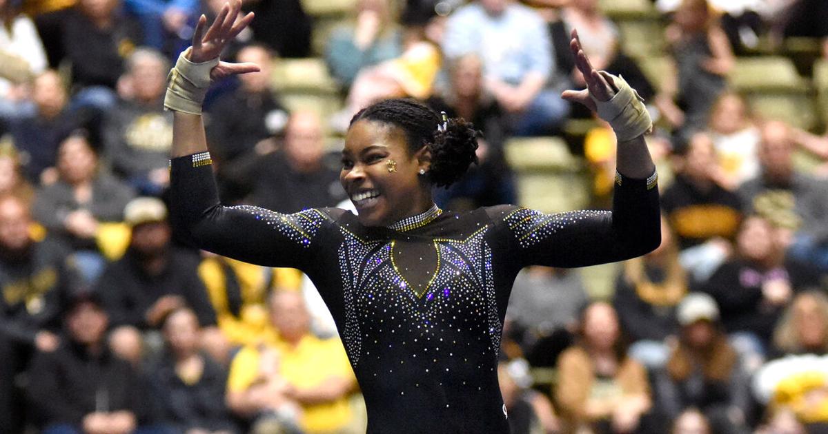 Addison Edwards Missouri gymnastics remains at No. 13 in the week 11 Road to Nationals ...