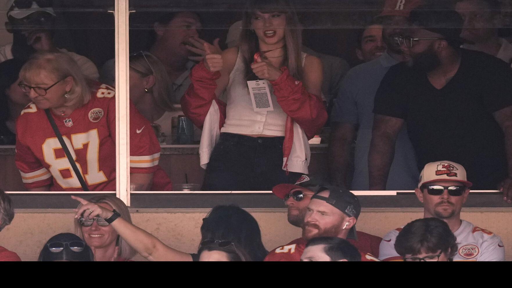 Travis Kelce notes Taylor Swift's bold appearance at Chiefs game but is mum  about any relationship