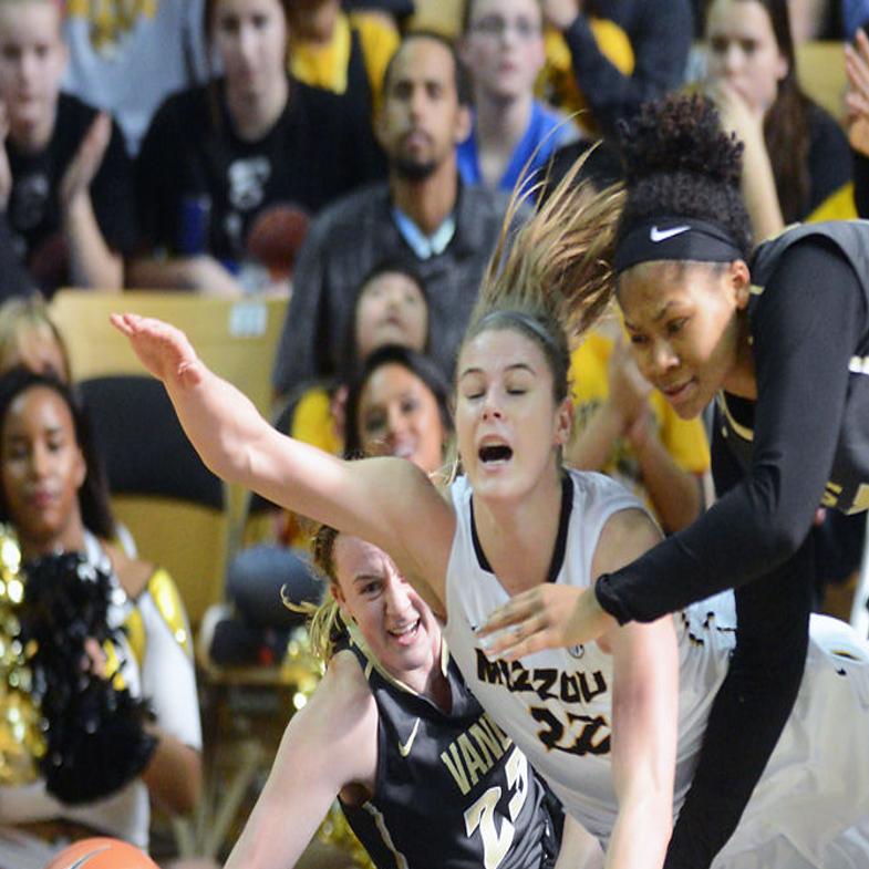 No 24 Missouri Women S Basketball Shocked By Vanderbilt 56 52