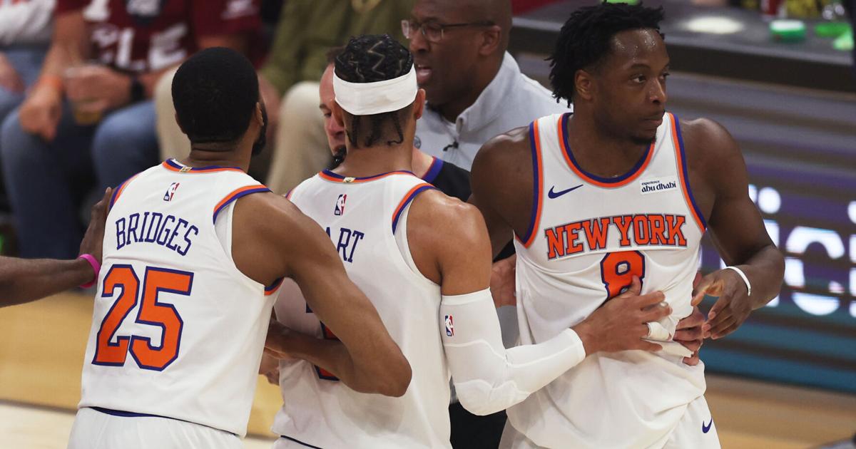 Knicks Cavaliers Basketball