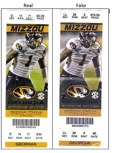 Fraudulent Tickets Keep Fans From Missouri Georgia Game News