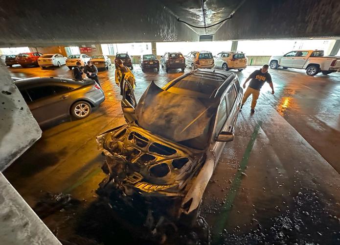 Car fire causes temporary evacuation of Hitt Street garage | Local