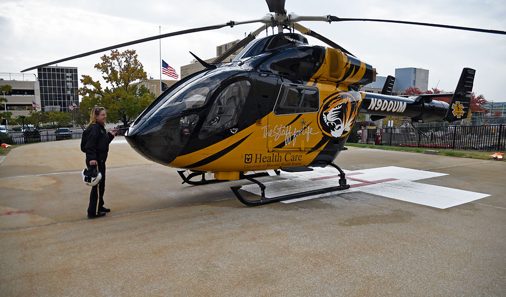 University of Missouri health care celebrates 35 years of emergency helicopter service
