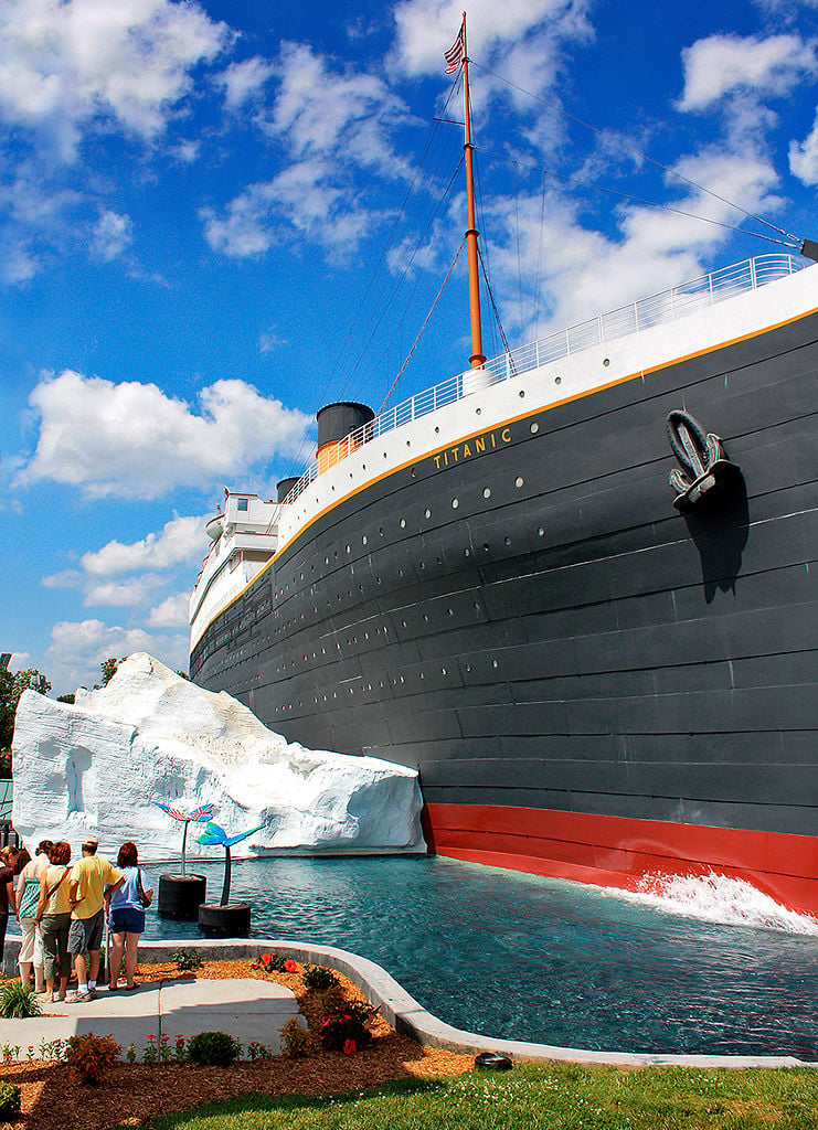 The Titanic Museum in Branson offers a self-guided tour of the doomed ...