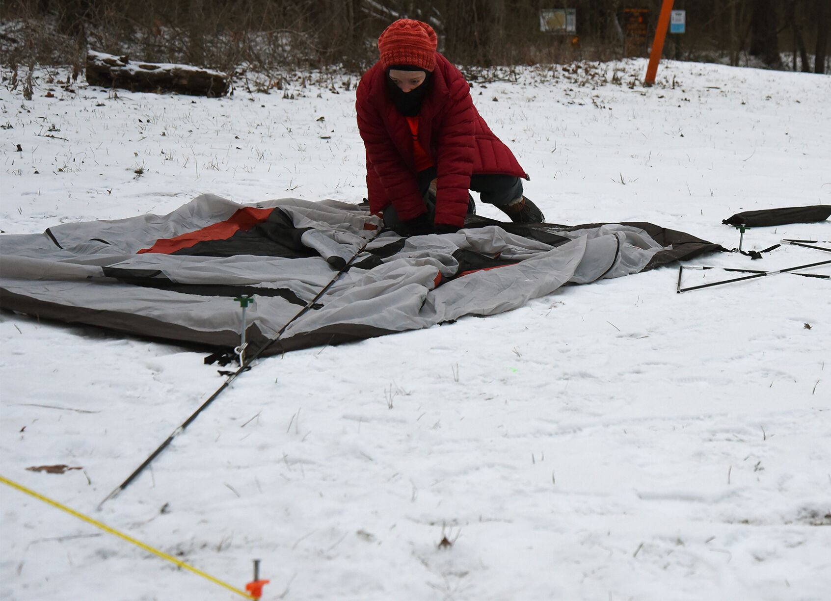 Columbia Boy Scouts weather the bitter cold in rare subzero campout