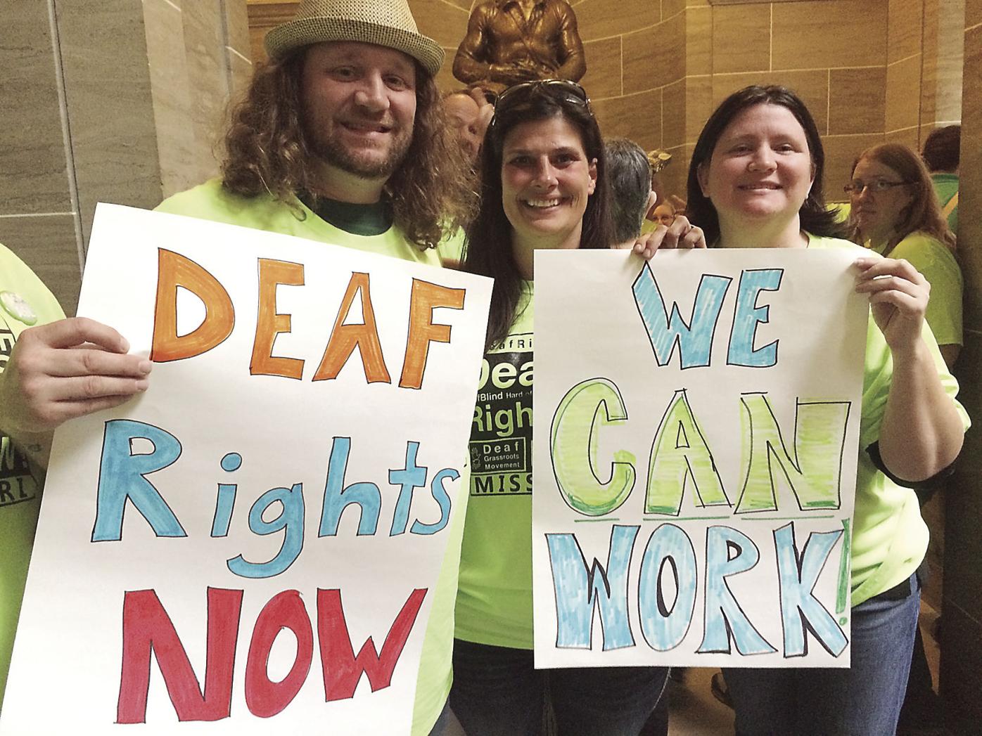 Photo Gallery Deaf Grassroots Movements Marches At State Capitol Photos Columbiamissourian Com Photo Gallery Deaf Grassroots Movements Marches At State Capitol Photos Columbiamissourian Com