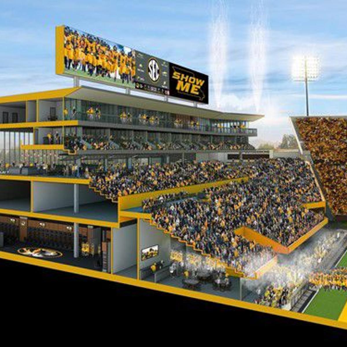 Missouri Football Releases Virtual Tour Of Memorial Stadium South