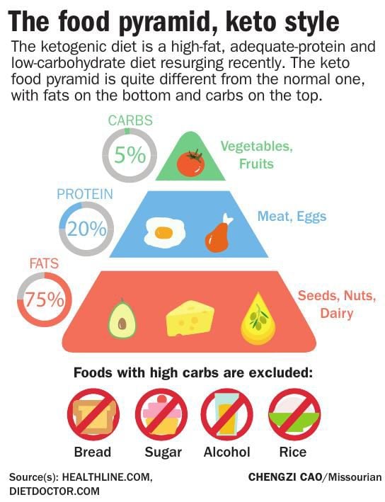 the food pyramid keto style graphics columbiamissouriancom