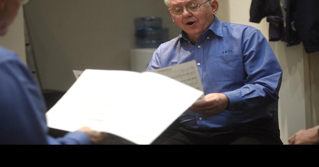 QUARTET Fourpart harmony brings delight to the singers