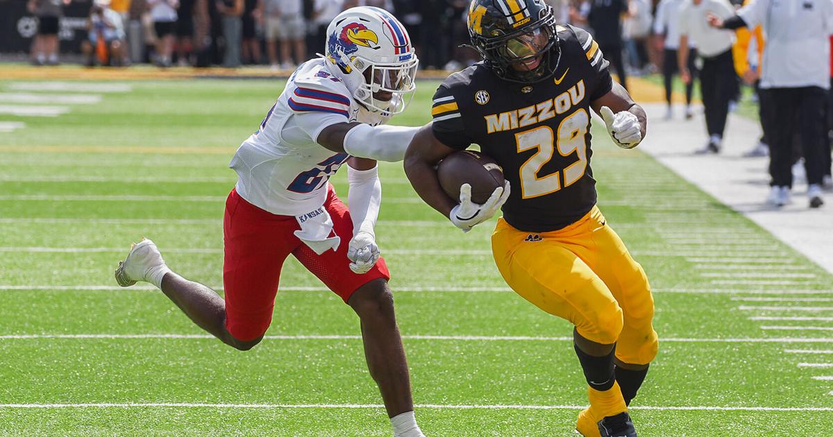 Mizzou football star RB Ahmad Hardy suffers gunshot wound in Mississippi, in stable condition