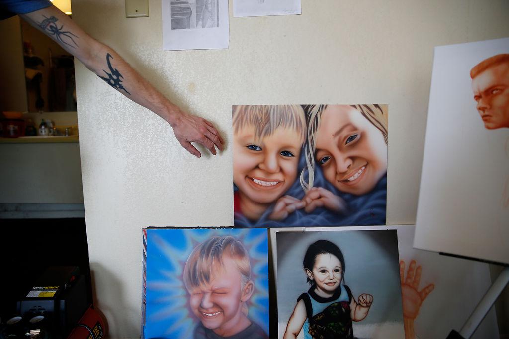 Glynn Thacker Says Airbrush Painting Is Ticket To His Sobriety