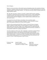 Chancellor's statement on graduate student health insurance