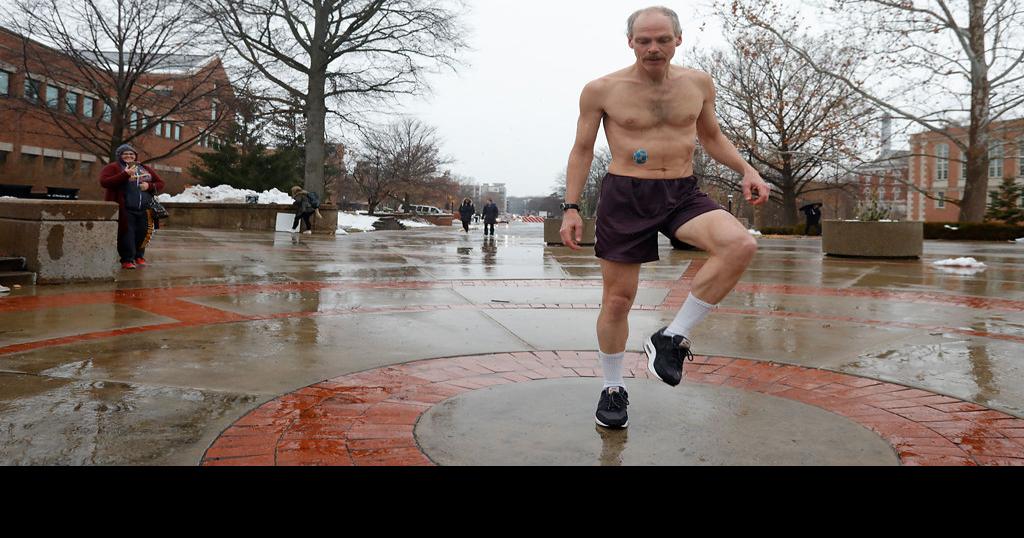 'Hacky Sack guy' showcases skills to celebrate footbagging world record