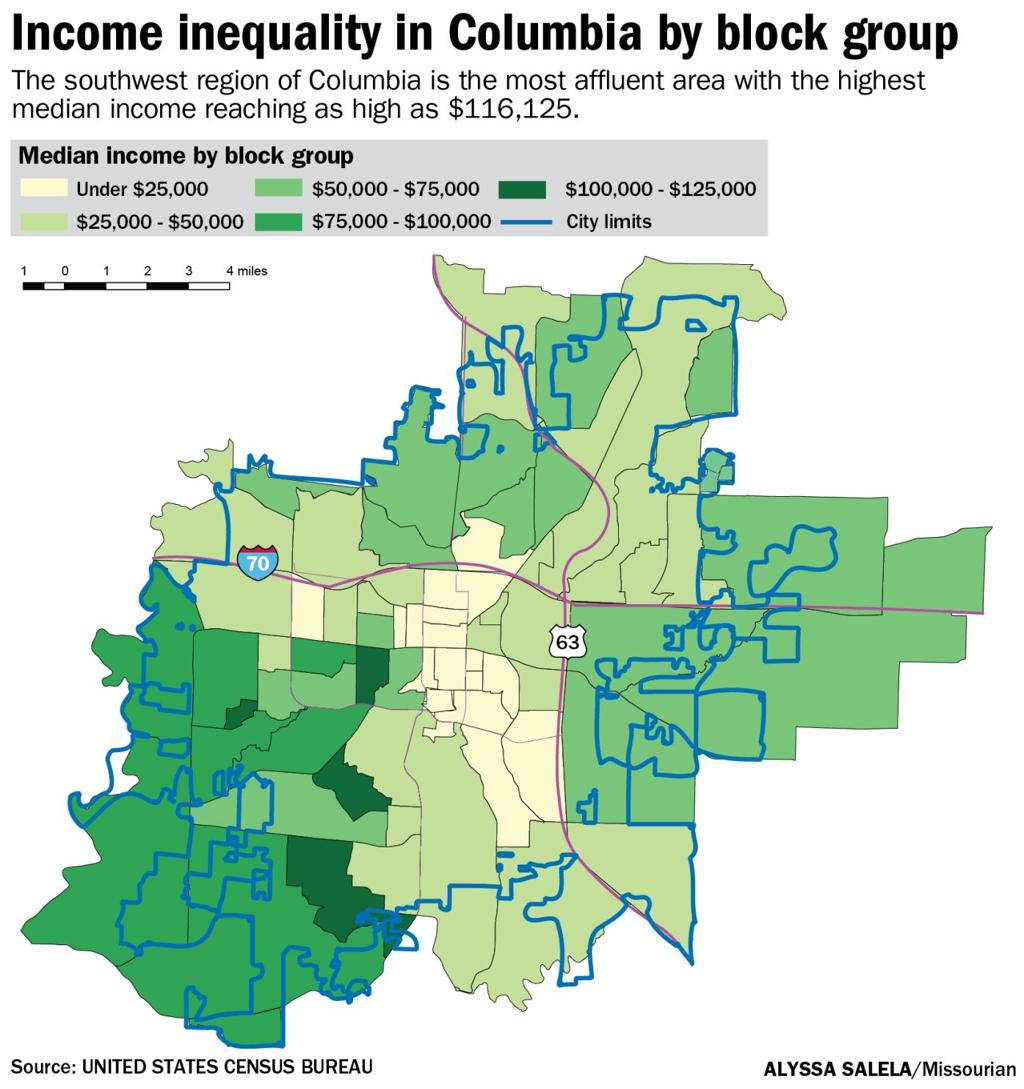 Columbia Mo City Limits Map For Some, Columbia Remains Divided By Race And Living Space | Local |  Columbiamissourian.com