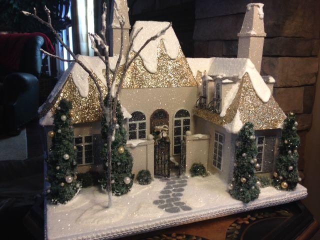 arttalk glitter house creator makes small replicas of obituary creator