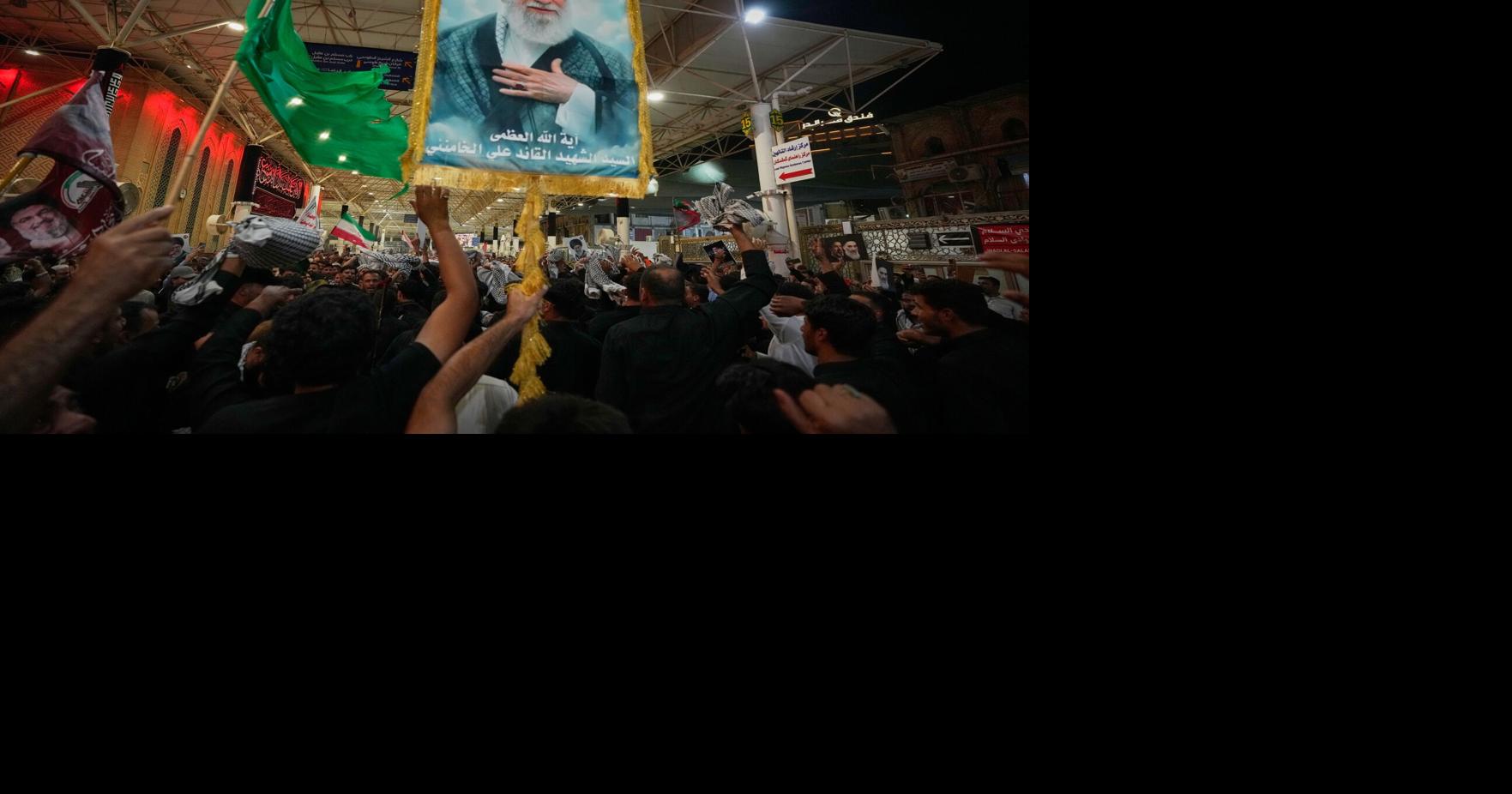 Funeral for Khamenei in Iraq