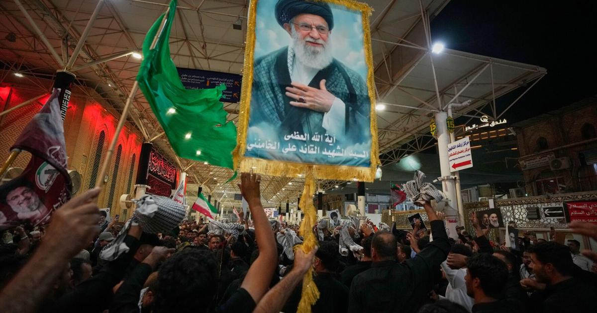 Funeral for Khamenei in Iraq Funeral for Khamenei in Iraq