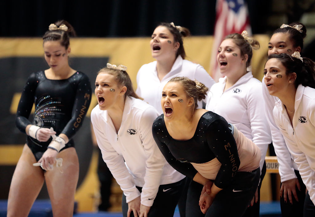 Missouri gymnastics breaks firstmeet record Mizzou Sports