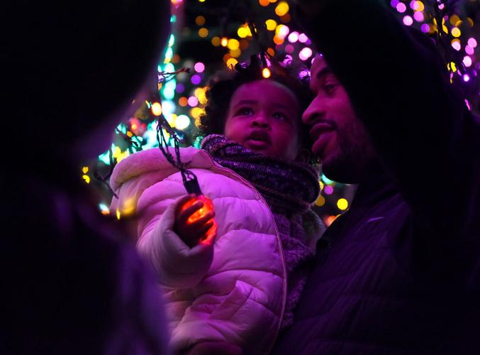 PHOTO GALLERY Magic Tree at The Village of Cherry Hill lights up for