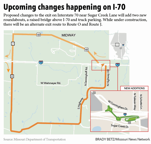 Interstate 70 closures set to impact Midway in 2028 | Local ...