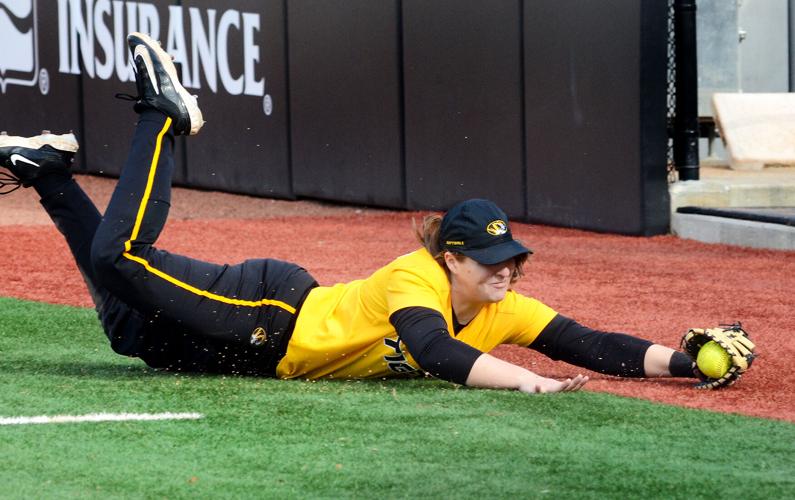 New faces emerge as Mizzou softball plays Black and Gold Game | Mizzou ...
