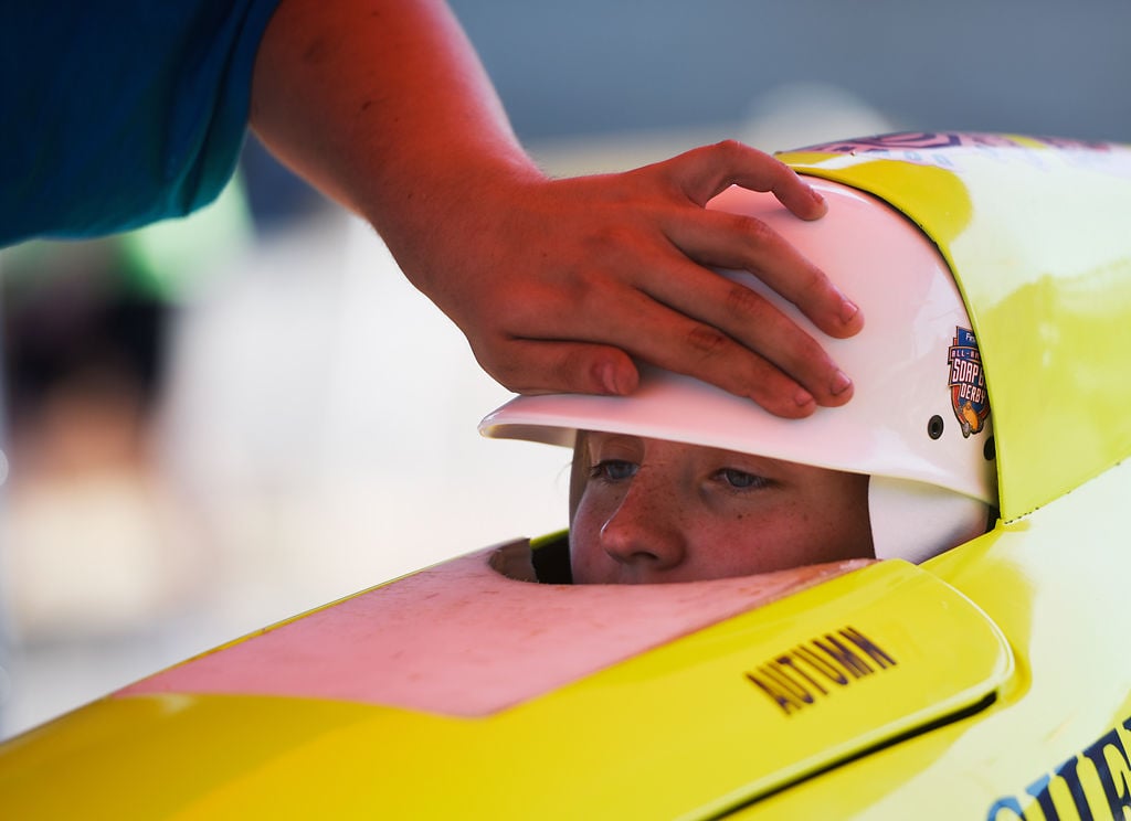 soap box derby trophy