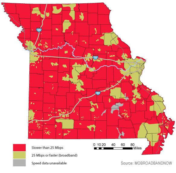 After sixyear push, rural Missouri still waits for highspeed State News