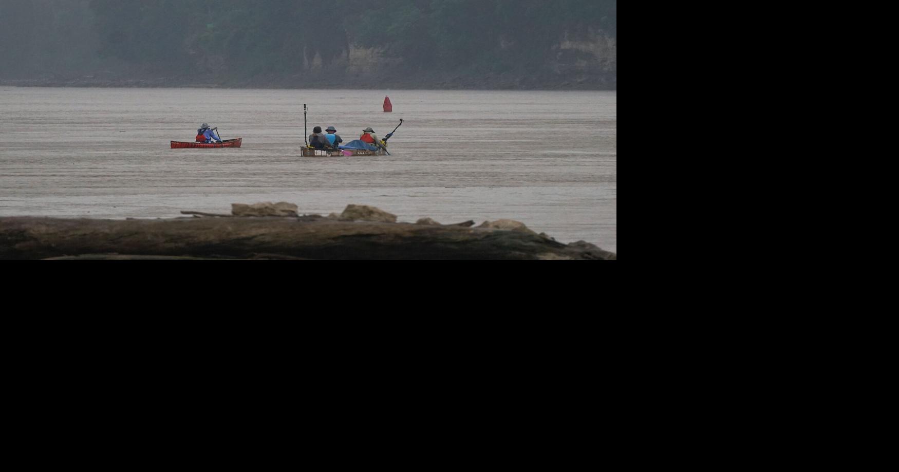 Four paddlers on pace to beat the Missouri River speed record by more than a week Jul 16, 2026 1 hr ago