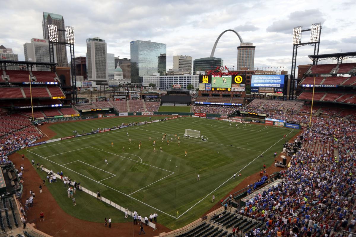 busch stadium ready for chelsea manchester soccer match seating chart for busch stadium soccer