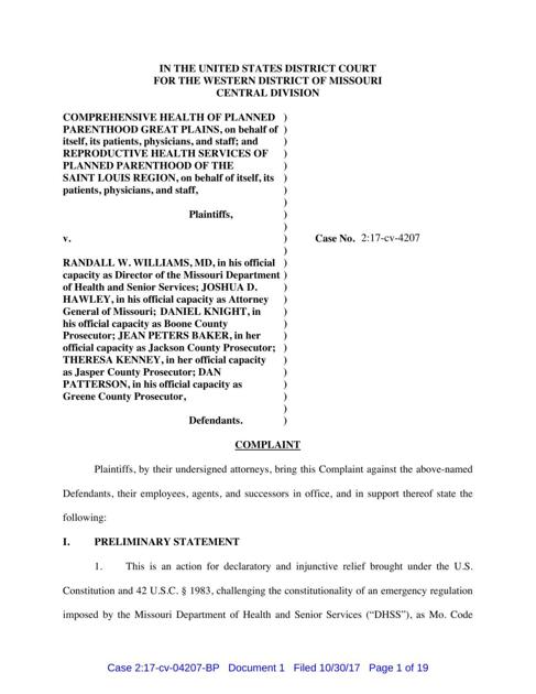 Planned Parenthood Lawsuit News Columbiamissourian Com