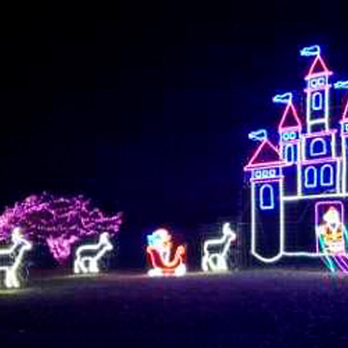 Take A Ride With Us Through Christmas In The Park Youtube