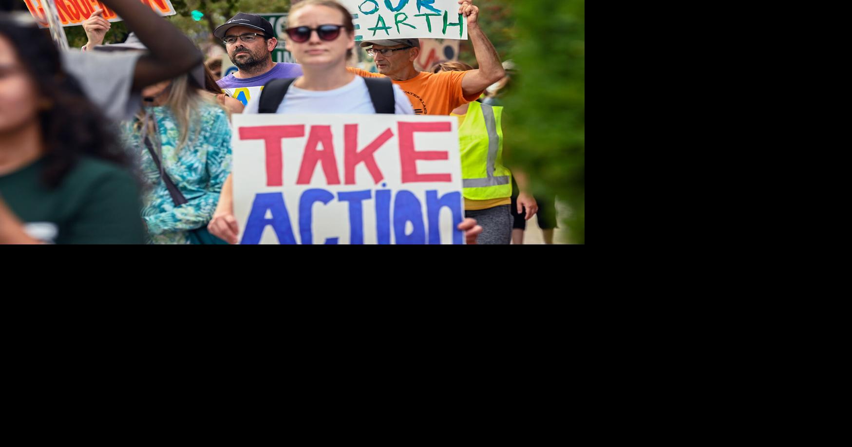 Advocates march for climate justice in annual downtown rally and 5k ...
