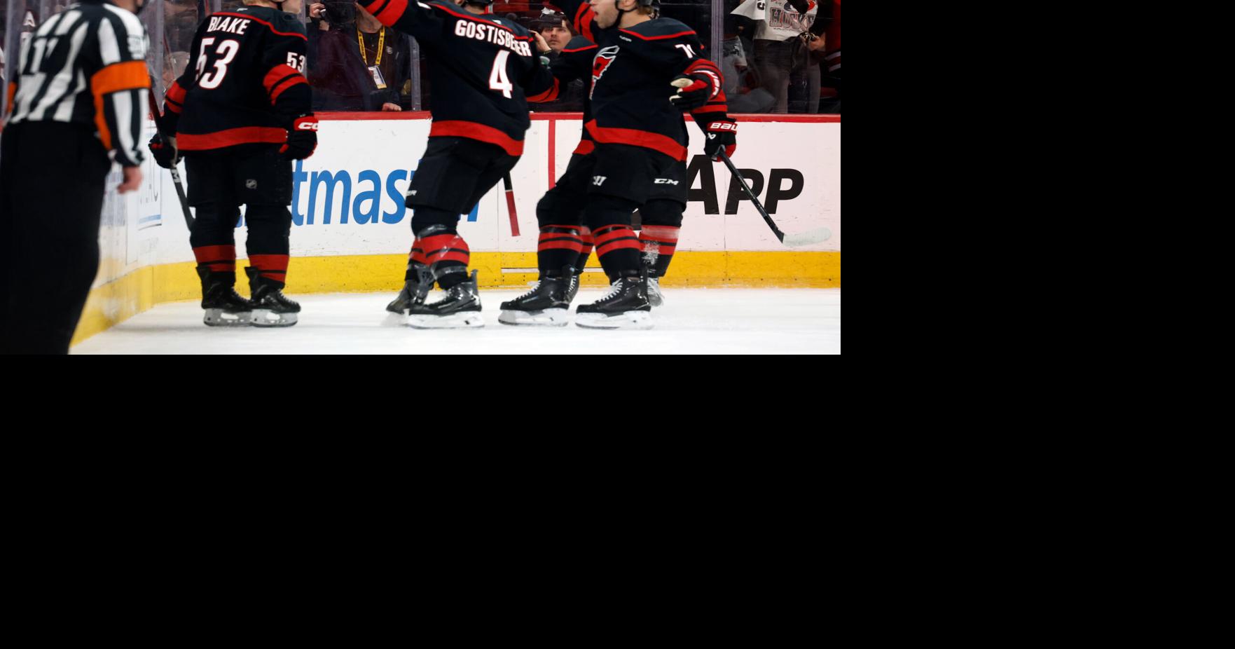 Carolina Hurricanes' Jackson Blake