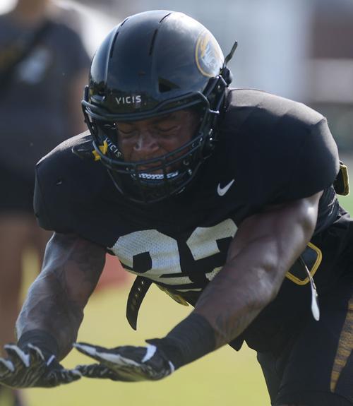 Linebacker Aubrey Miller Jr Runs Through A Drill Photos Columbiamissourian Com She was also a guest star on sam & cat. columbia missourian