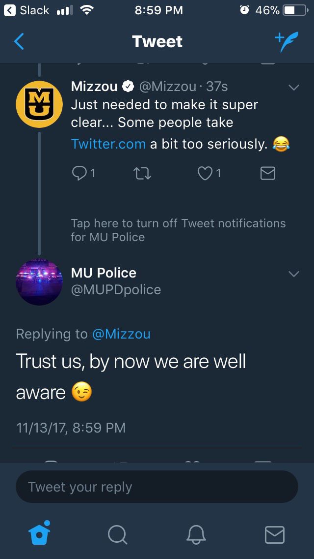 Mu Police Department Deletes Tweet About Basketball Game Being A Homicide Higher Education Columbiamissourian Com
