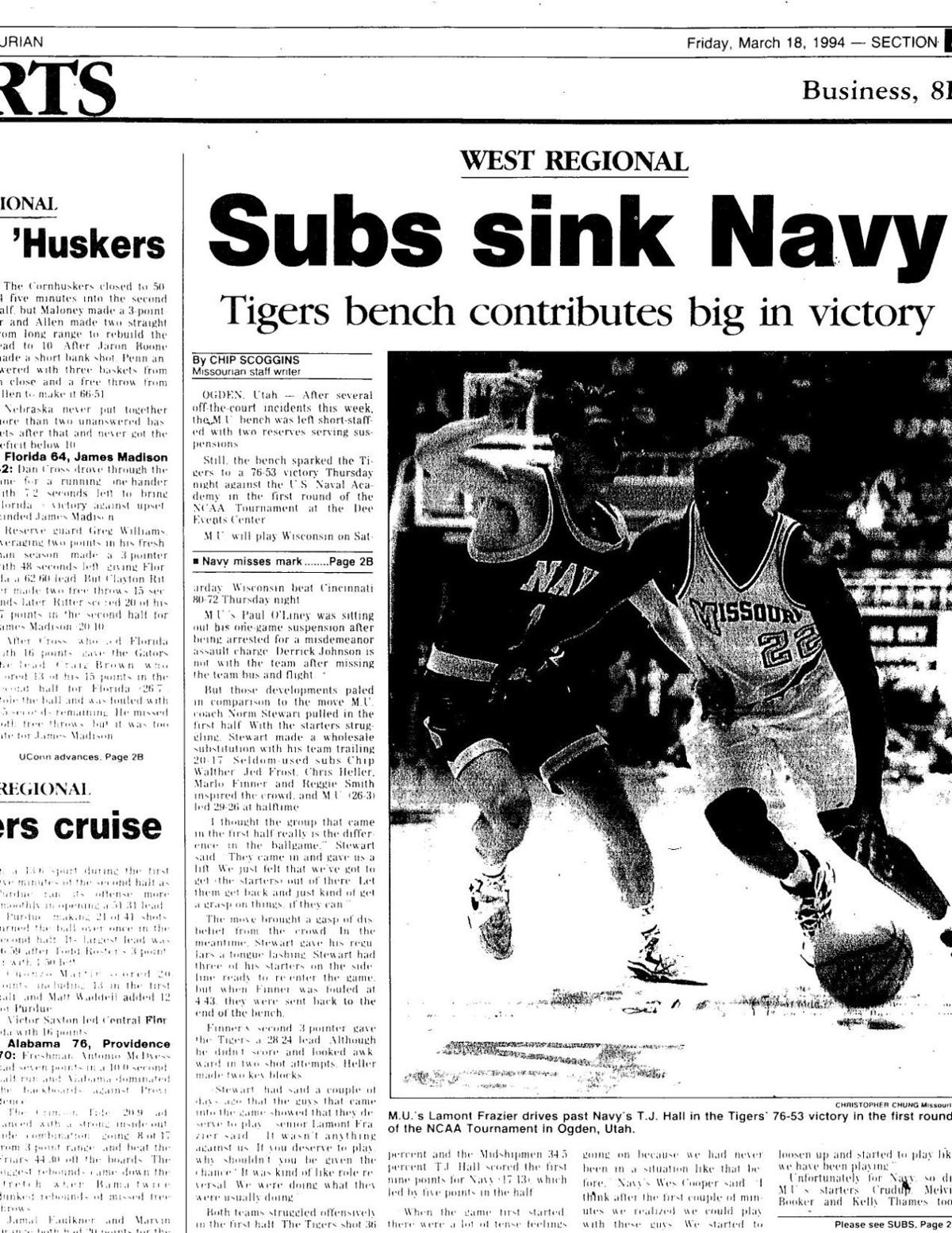 From The Archives How Mu Overcame An Arrest Missed Flight In 94