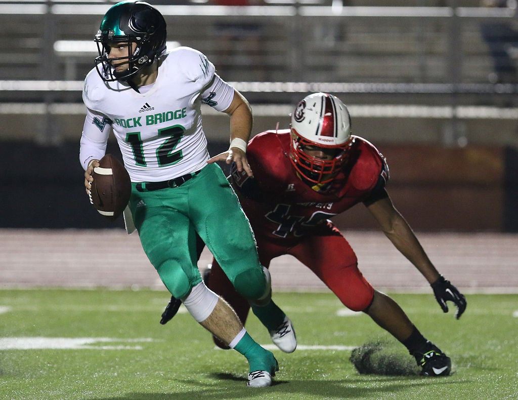 Last-minute passes propel Rock Bridge football to victory | Sports ...