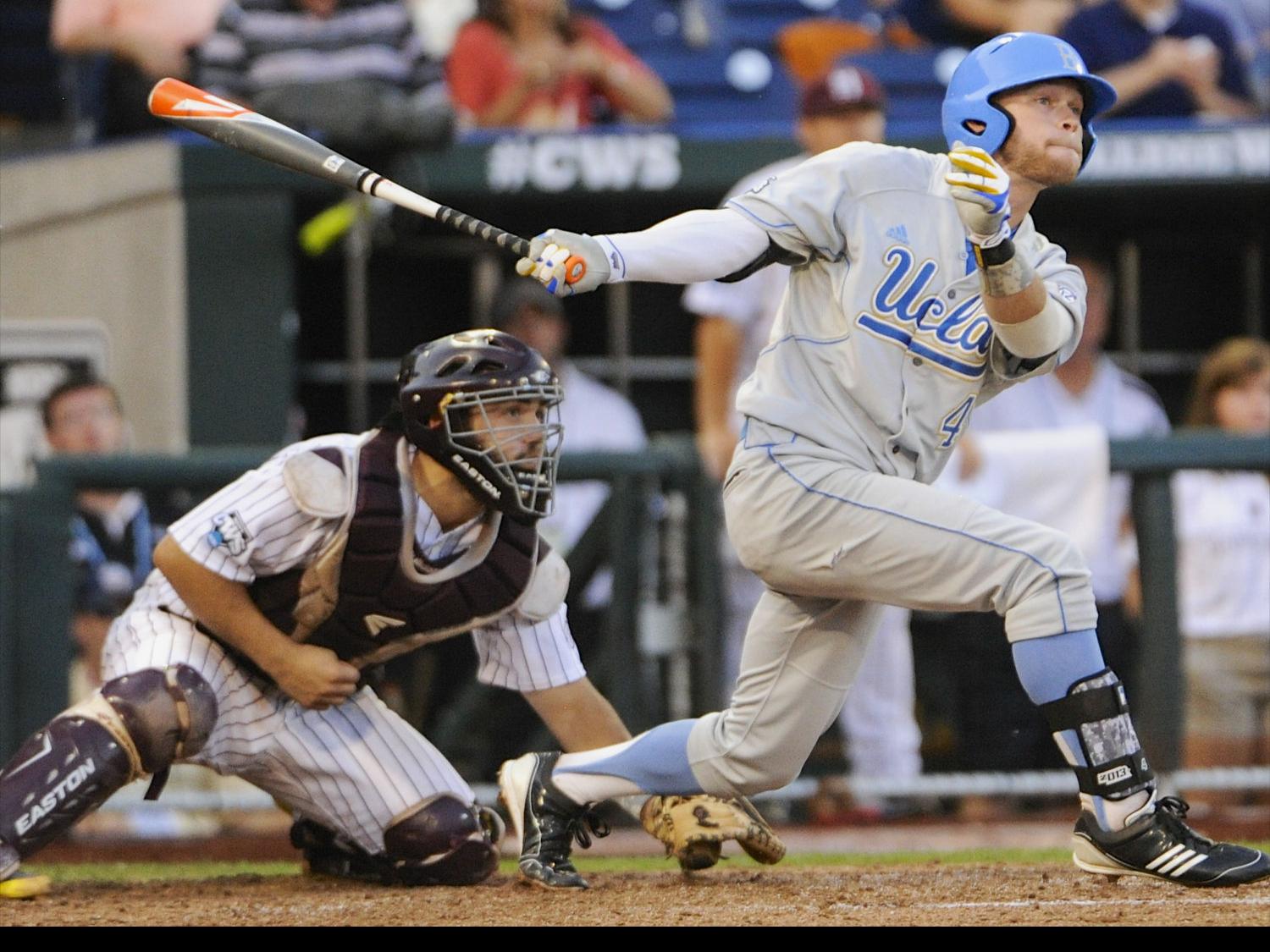 UCLA takes 1-0 lead over Mississippi State in College World Series finals 