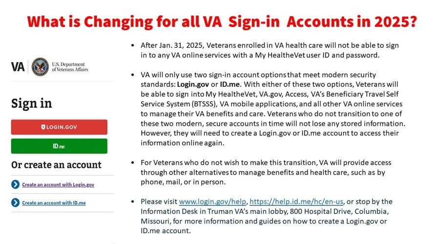 MY HealtheVet Sign-In Changes in 2025 | Sponsored 