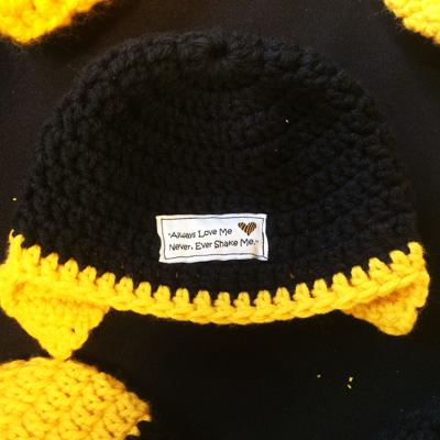 Prisoners crochet hats to help raise awareness about shaken  display picture 1