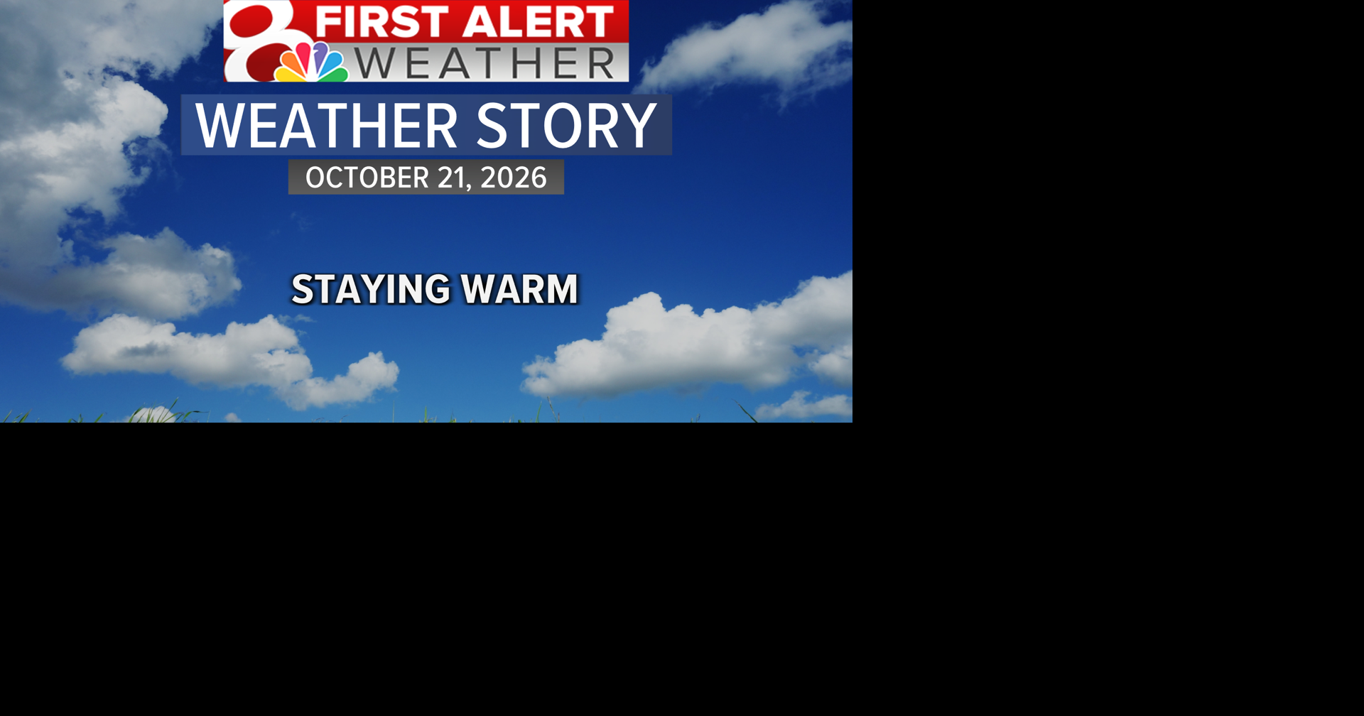 Forecast: Our copy and paste forecast continues