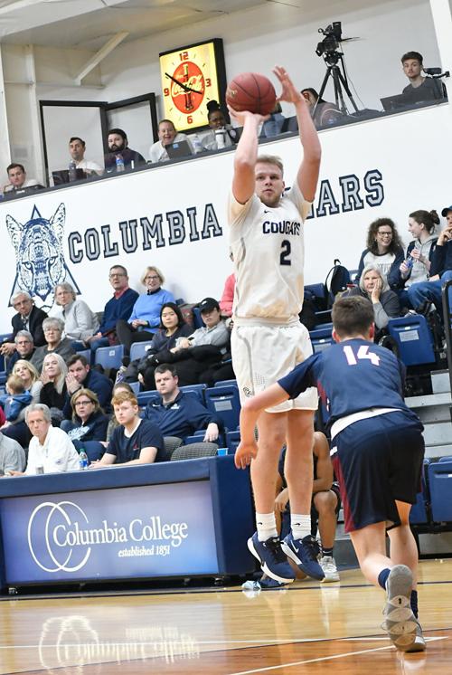 Columbia College Senior Adam Mennemeyer Shoots Over Lyon College