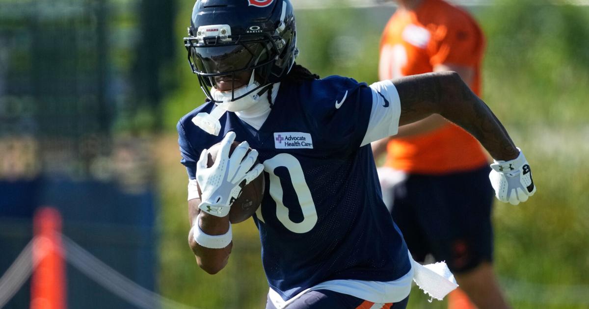 Former Mizzou star Burden suffers apparent injury at Bears practice