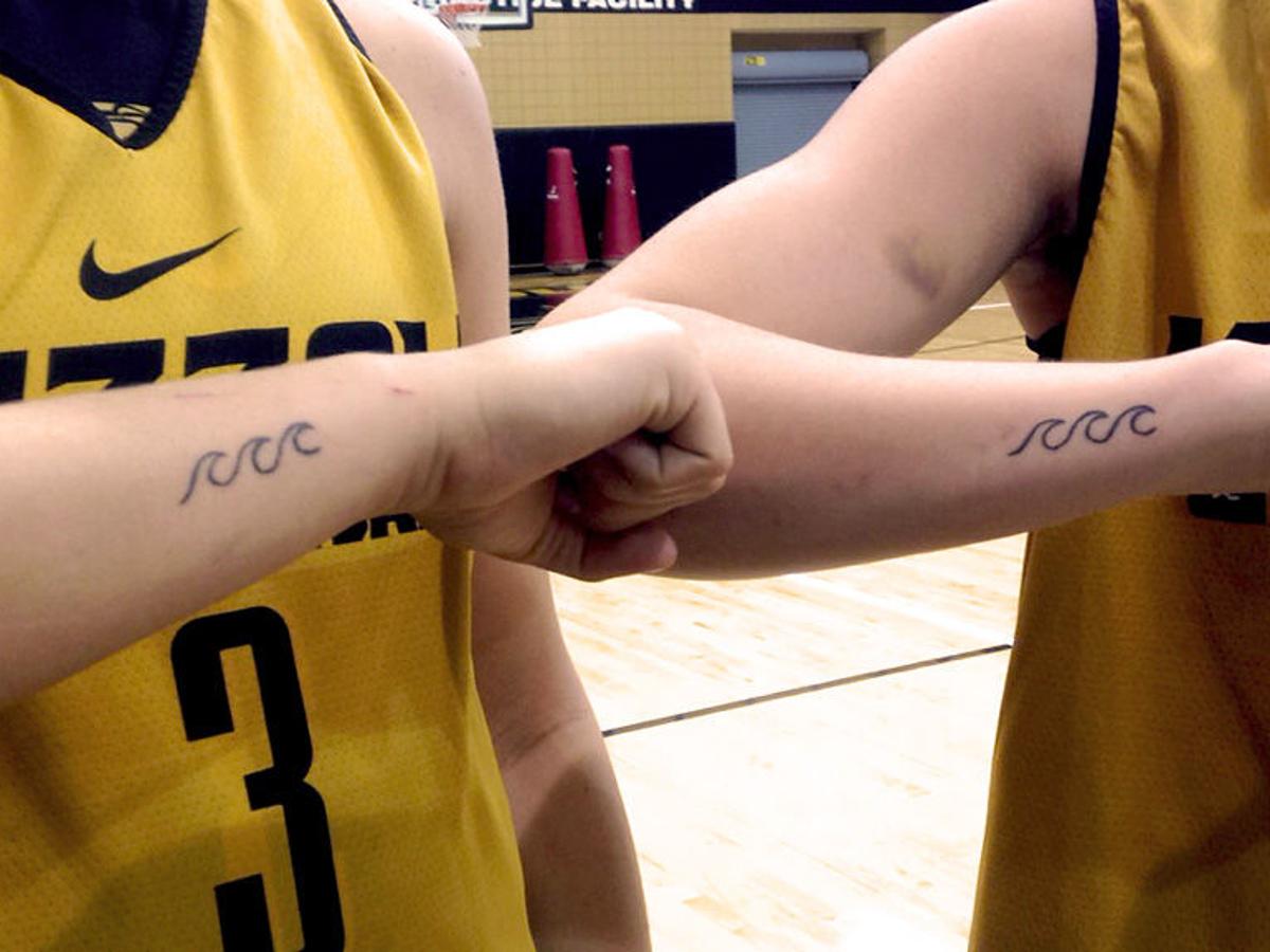 Tattoos Represent Resilience For Missouri Women S Basketball S Cunningham Sisters Mizzou Sports Columbiamissourian Com