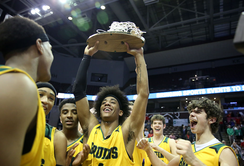 Rock Bridge Senior Guard Ja'Monta Black Hoists The MSHSAA Class 5 State ...