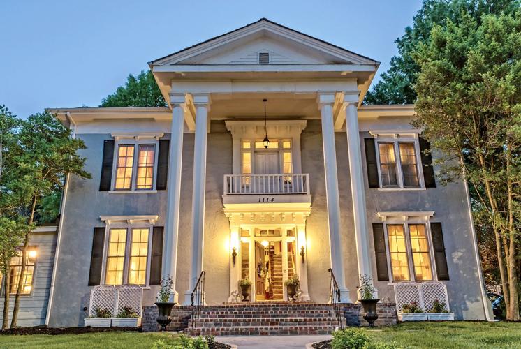The Silver Heart Inn is located in what was originally the home built for Napoleon
