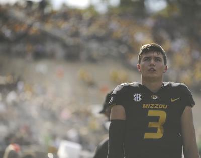 Be here right now': Drew Lock focused on season amid NFL Draft buzz, Tiger  Kickoff