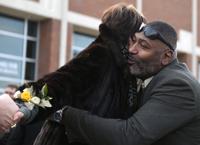 Norm Stewart Is Missouri Basketball Iconic Coach S Statue Unveiled Outside Mizzou Arena Mizzou Men S Basketball Columbiamissourian Com